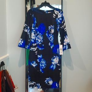 Calvin Klein floral dress